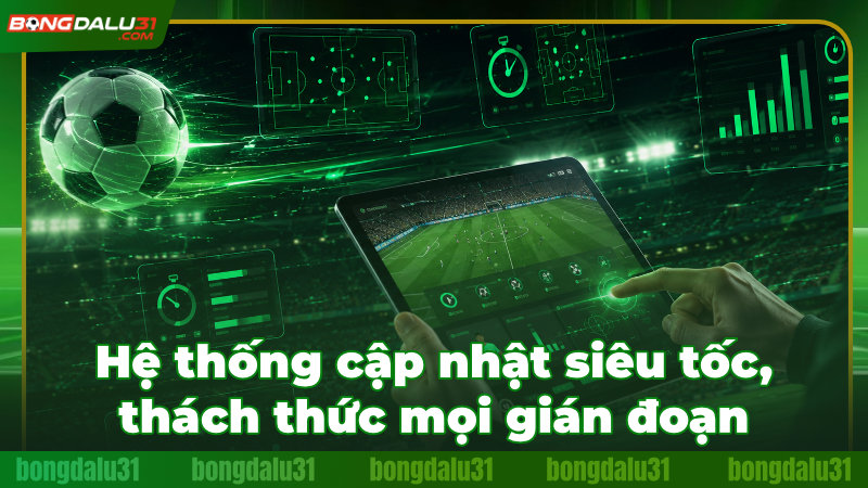  Tốc độ tải dữ liệu tức thì, đảm bảo trải nghiệm liên tục